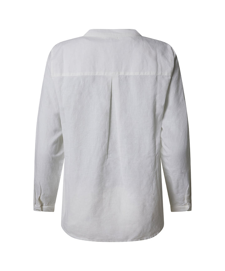Timezone Damen Bluse Henley Linon Blouse