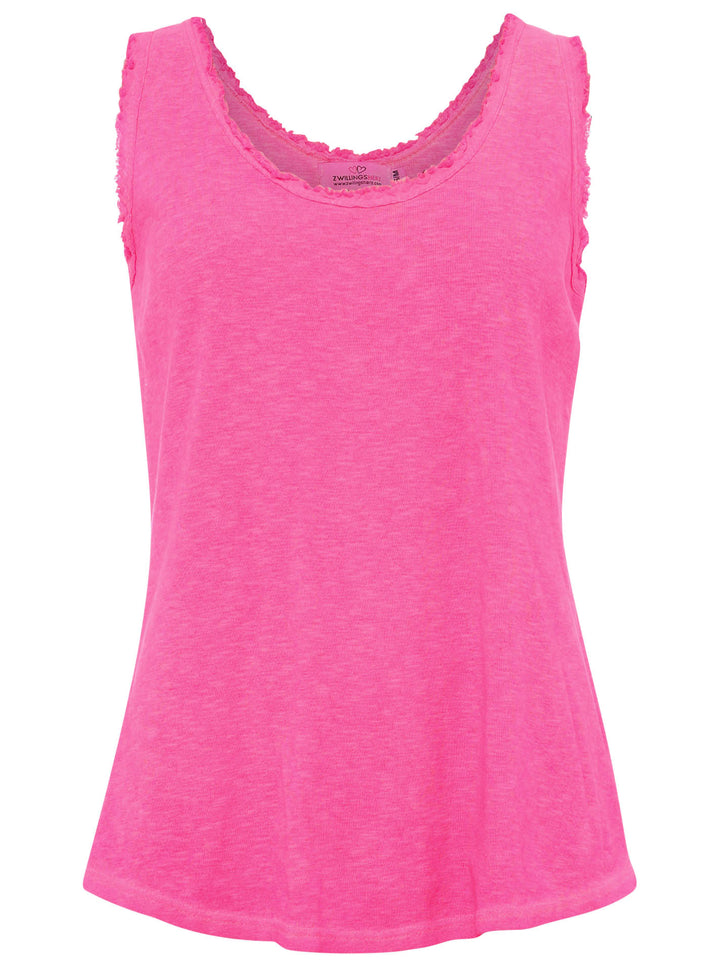 Zwillingsherz Damen Tank Top BW "Summer of Dreams"