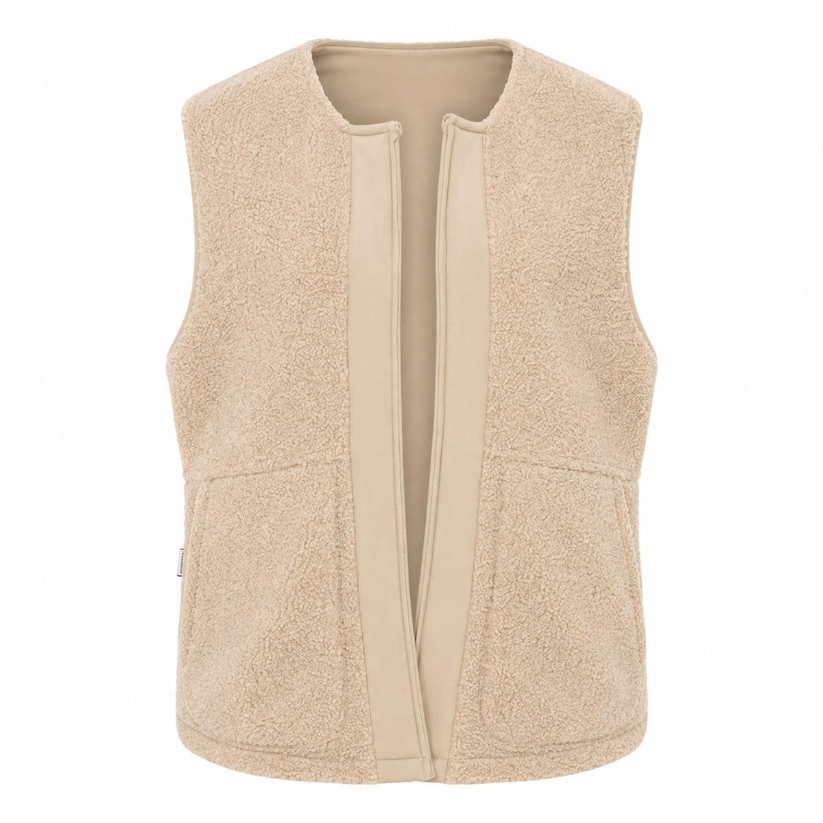 Kleinigkeit Damen Weste Teddy Wittler Vest  – sweet caramel