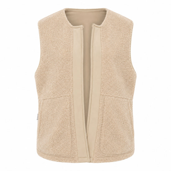 Kleinigkeit Damen Weste Teddy Wittler Vest  – sweet caramel