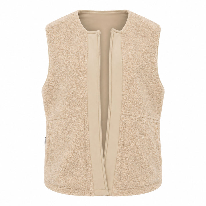 Kleinigkeit Damen Weste Teddy Wittler Vest  – sweet caramel