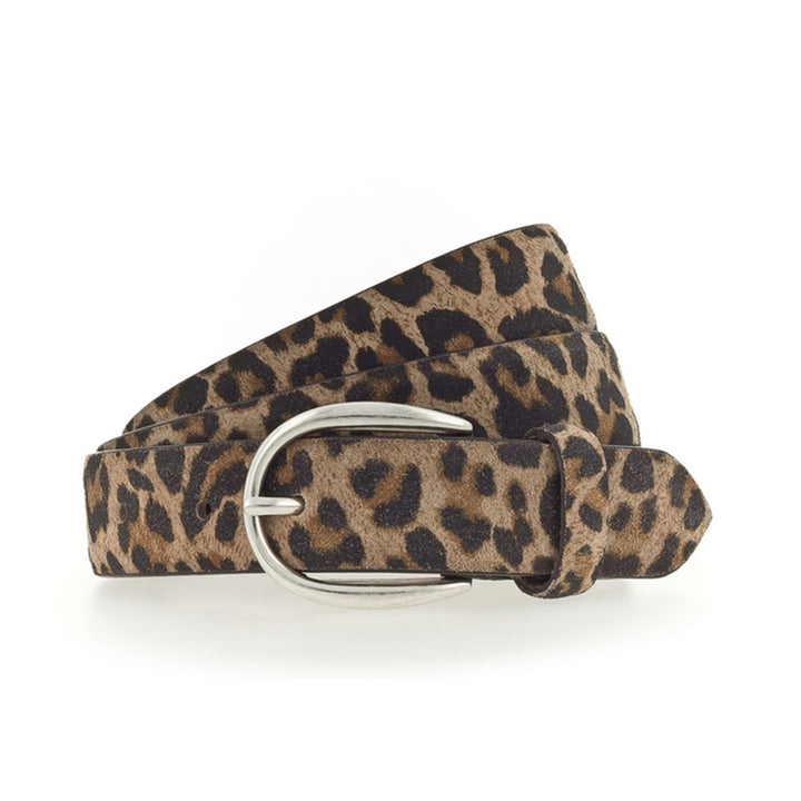 Vanzetti Damen Accessoires Ledergürtel Leoparenmuster V6205R3212