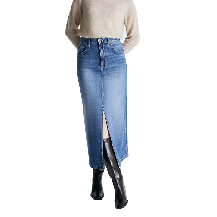 C.O.J. DENIM Damen Jeansrock VALERIE