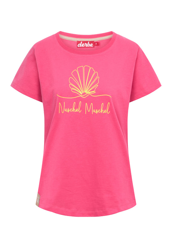 Derbe Damen T-Shirt Nuschel Muschel