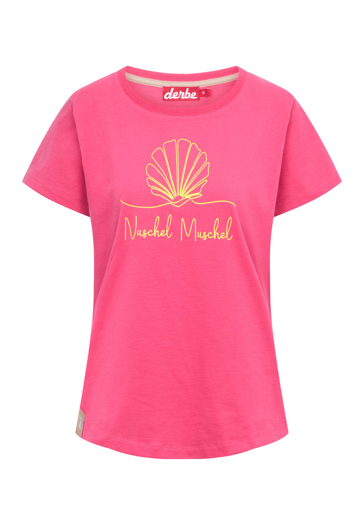 Derbe Damen T-Shirt Nuschel Muschel