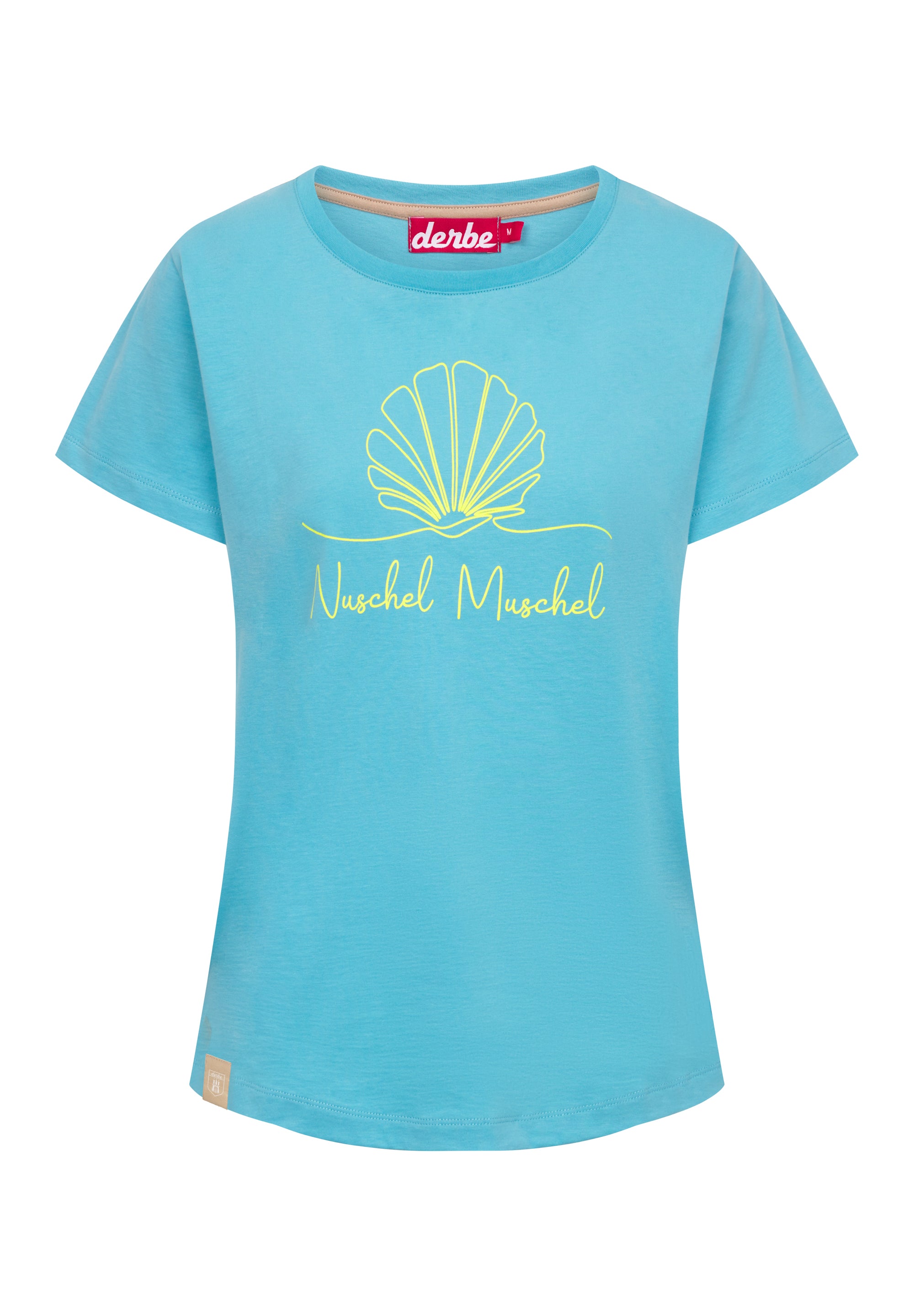 Derbe Damen T-Shirt Nuschel Muschel