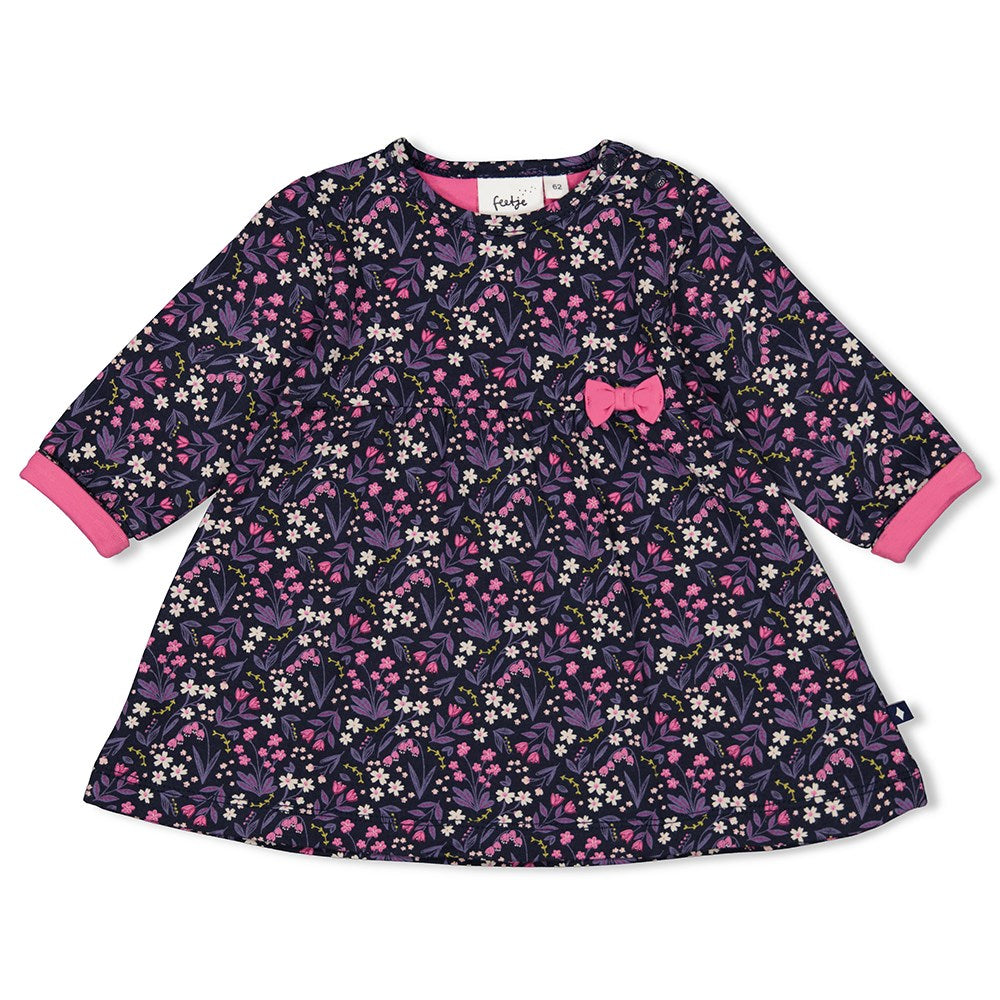 Feetje Baby Girls Kleid AOP - Midnight Flowers 51400524