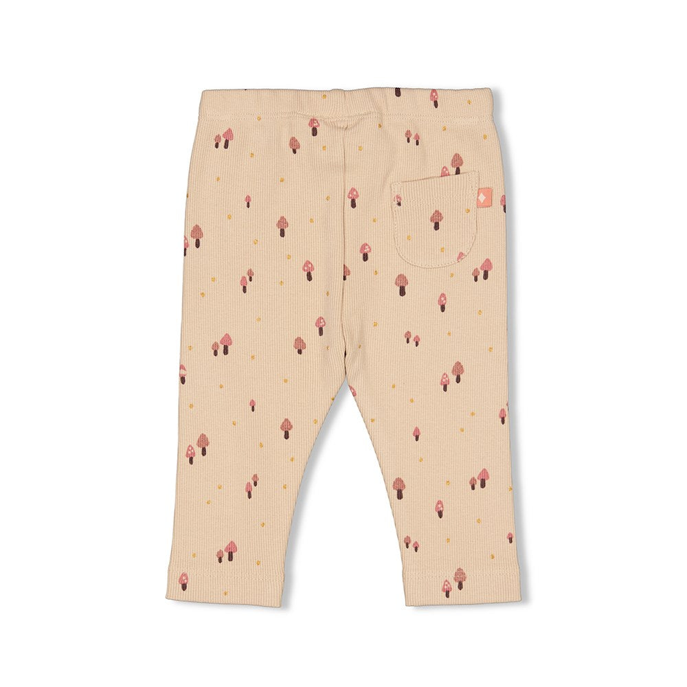 Feetje Baby Girls Gerippte Legging AOP - Grow Your Own Way 52202200