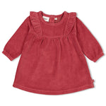 Feetje Baby Girls Geripptes Kleid Samt - You're So Sweet 51400532