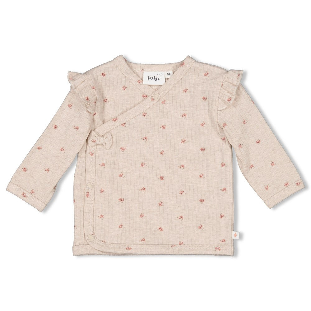 Feetje Baby Mädchen Geripptes Wickelshirt AOP - Morning Sun 51602593