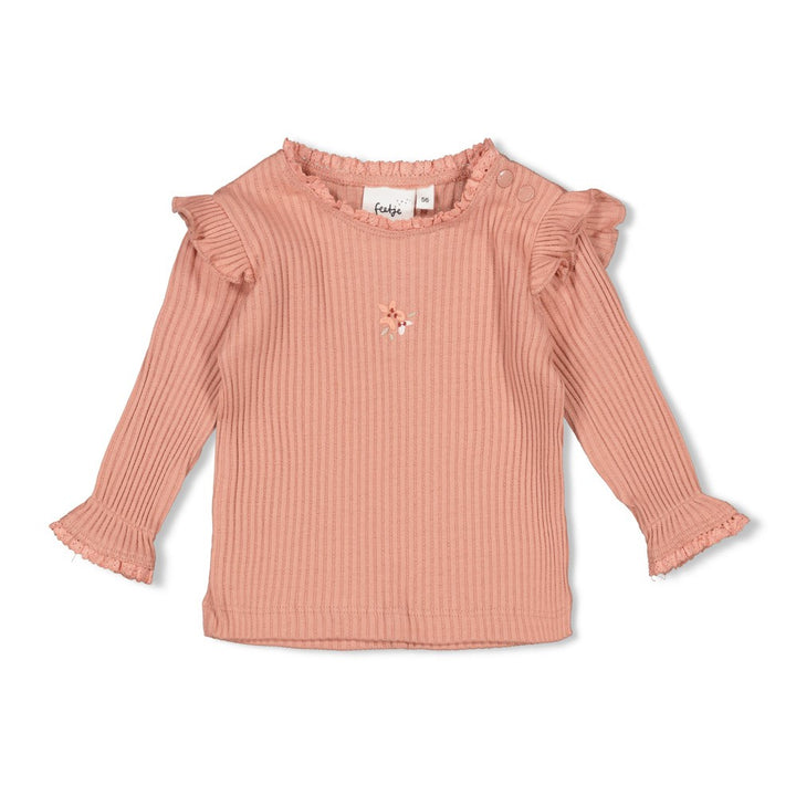 Feetje Baby Mädchen Ajour Geripptes Longsleeve - Morning Sun 51602596