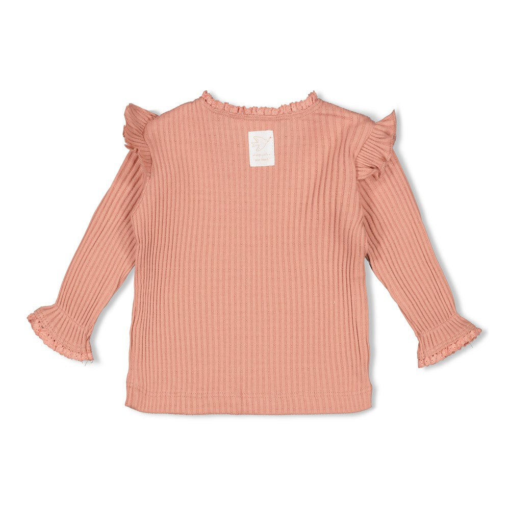 Feetje Baby Mädchen Ajour Geripptes Longsleeve - Morning Sun 51602596