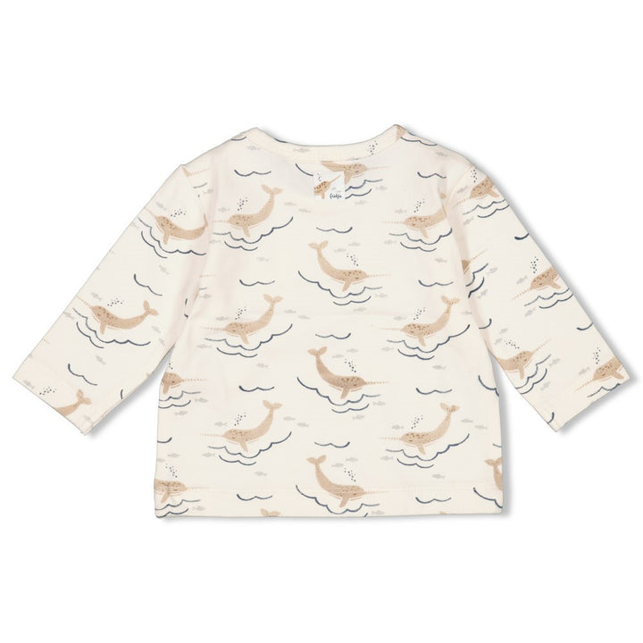 Feetje Baby Jungen Langarmshirt AOP - Narwal 51602586