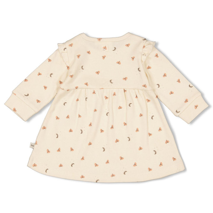 Feetje Baby Mädchen Geripptes Kleid Rüschen AOP - Dancing In The Moonlight 51400555