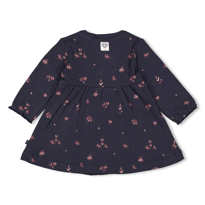 Feetje Baby Mädchen Geripptes Kleid AOP - Swanlake 51400564