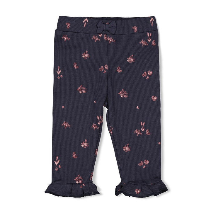 Feetje Baby Mädchen Gerippte Legging AOP - Swanlake 52202415