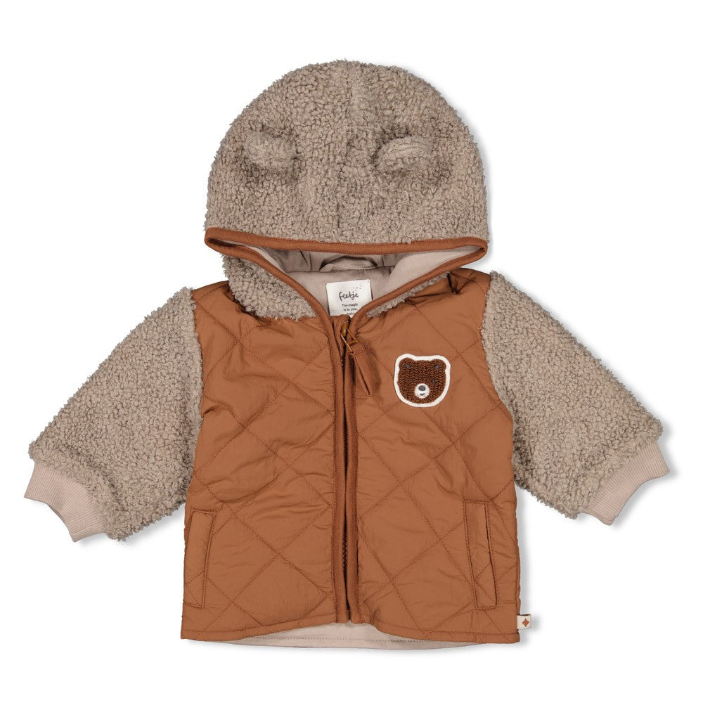 Feetje Baby Jungs Bouclé Jacke mit Kapuze - Wild World 51800356