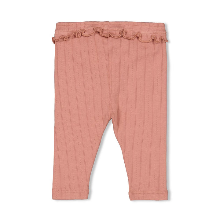 Feetje Baby Mädchen Gerippte Legging Pointelle - Woodland Bloom 52202403