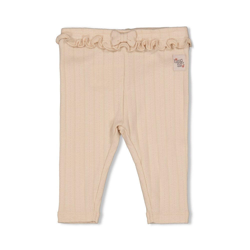Feetje Baby Mädchen Gerippte Legging Pointelle - Woodland Bloom 52202404