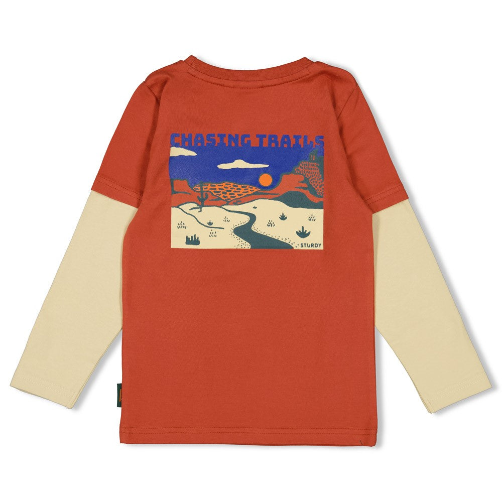 Sturdy Jungs Longsleeve - Chasing Trails 71600623