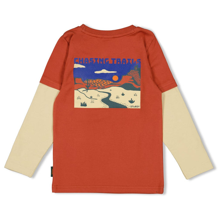 Sturdy Jungs Longsleeve - Chasing Trails 71600623