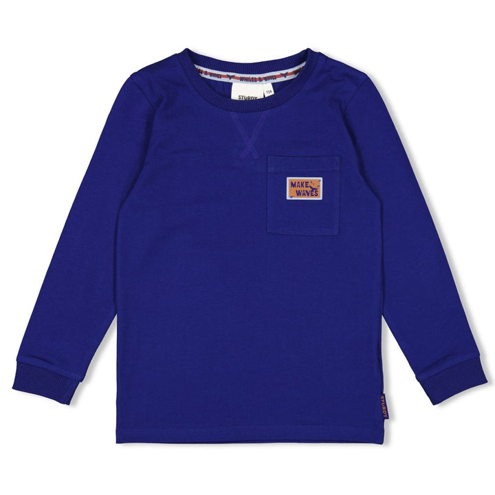 Sturdy Jungs Longsleeve - Waves and Whales 71600637