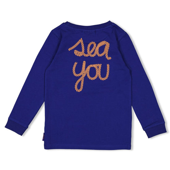 Sturdy Jungs Longsleeve - Waves and Whales 71600637