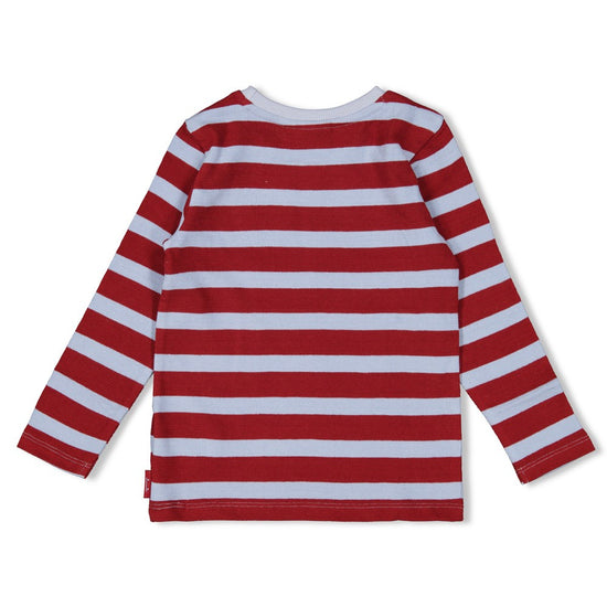 Sturdy Jungs Gerippte Longsleeve Ringel - Waves and Whales 71600639