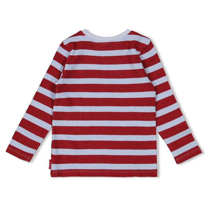 Sturdy Jungs Gerippte Longsleeve Ringel - Waves and Whales 71600639