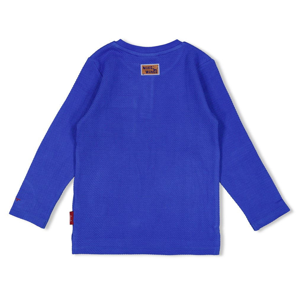 Sturdy Jungs Longsleeve - Waves and Whales 71600642