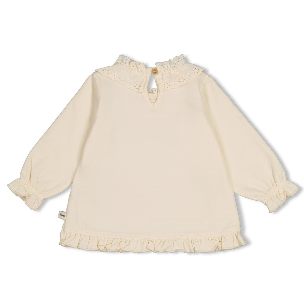 Feetje Baby-Mädchen Langarmshirt 51602913 – natur