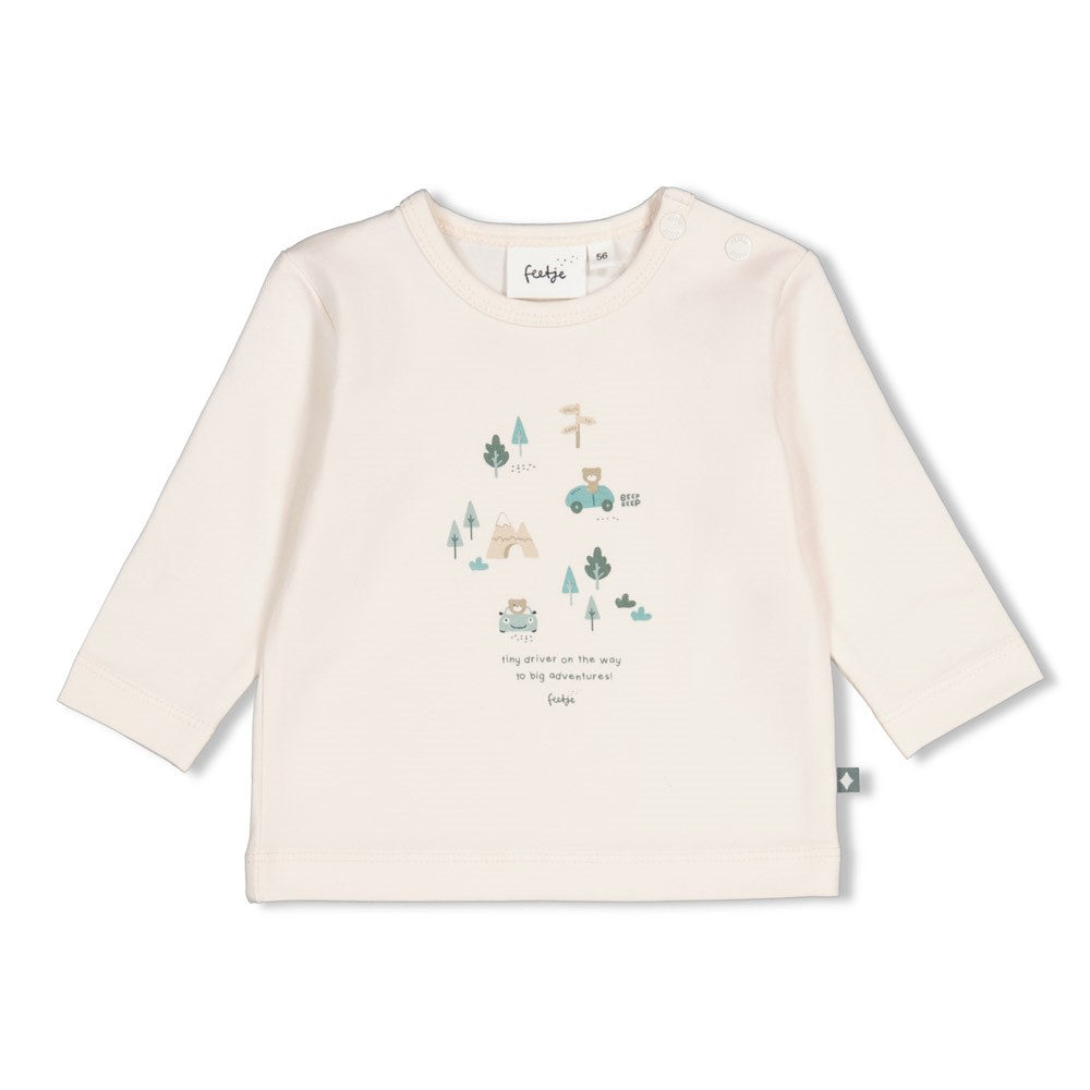 Feetje Baby-Jungen Langarmshirt 51602827 – natur