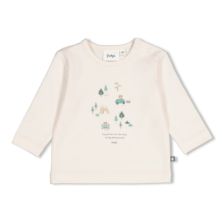 Feetje Baby-Jungen Langarmshirt 51602827 – natur