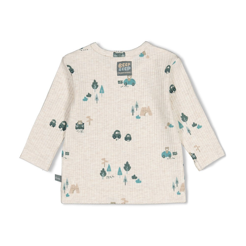 Feetje Baby-Jungen Langarmshirt 51602828 – natur melange