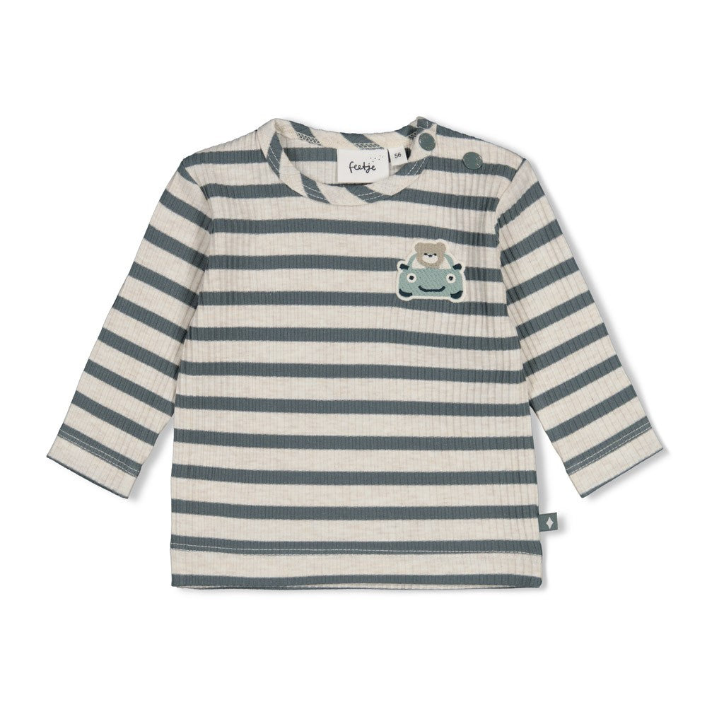 Feetje Baby-Jungen Langarmshirt 51602832 – seegrün
