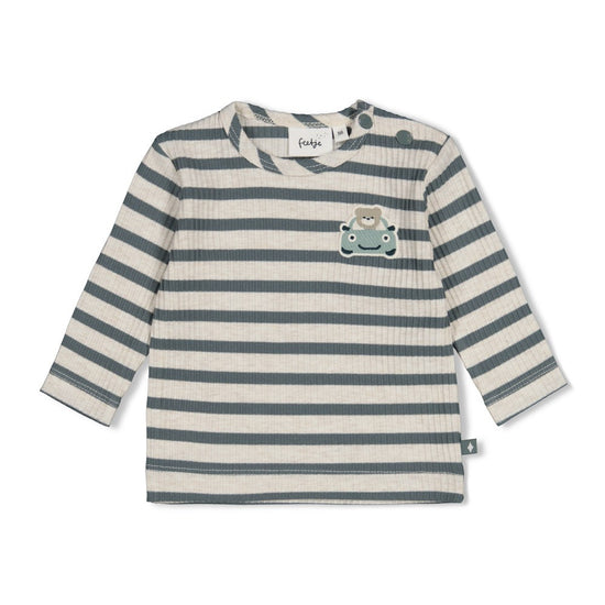 Feetje Baby-Jungen Langarmshirt 51602832 – seegrün