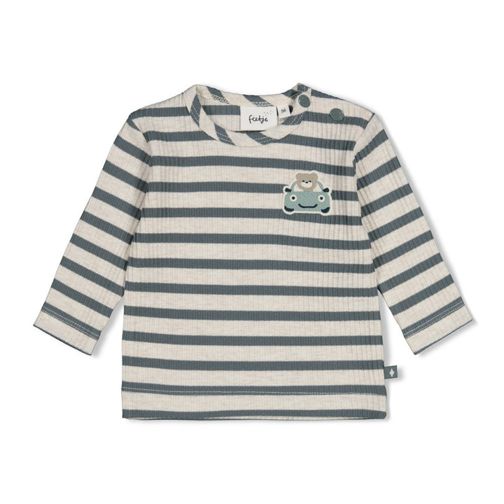 Feetje Baby-Jungen Langarmshirt 51602832 – seegrün