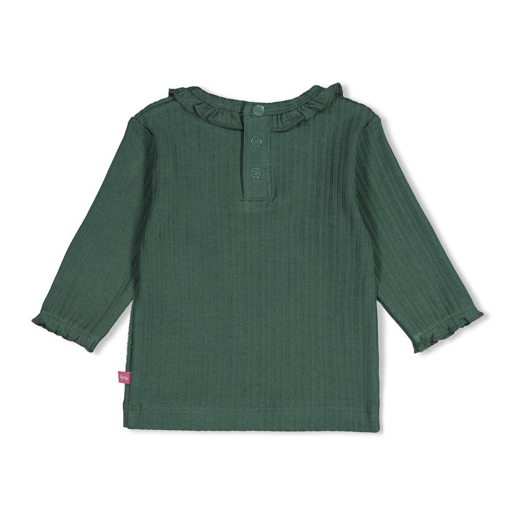 Feetje Baby-Mädchen Langarmshirt 51602824 – grün