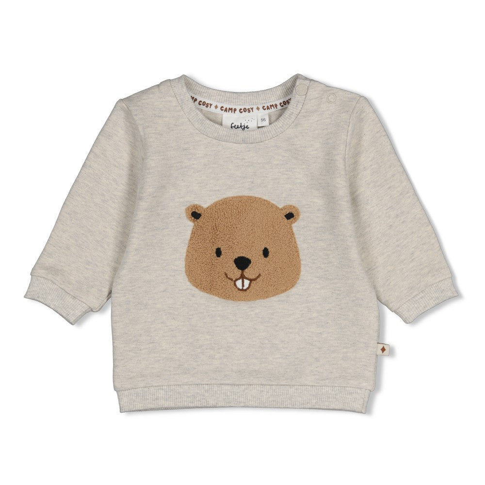 Feetje Baby Sweater 51602782 – grau melange