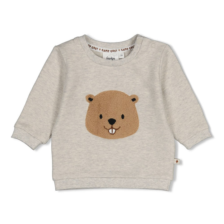 Feetje Baby Sweater 51602782 – grau melange