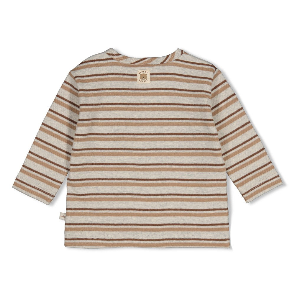 Feetje Baby-Mädchen Langarmshirt 51602783 – grau melange