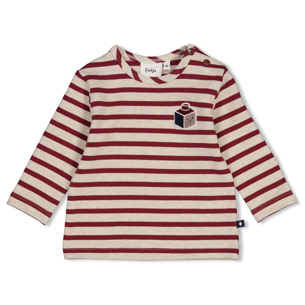 Feetje Baby-Jungen Langarmshirt 51602865 – bordeaux