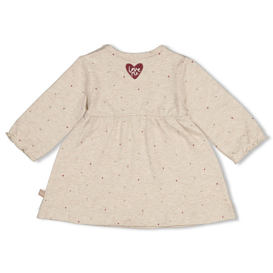 Feetje Baby-Mädchen Kleid 51400600 – taupe melange