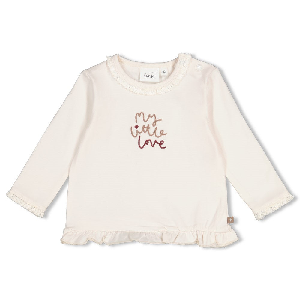 Feetje Baby-Mädchen Langarmshirt 51602851 – natur