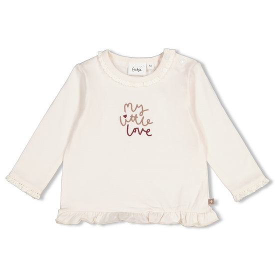 Feetje Baby-Mädchen Langarmshirt 51602851 – natur