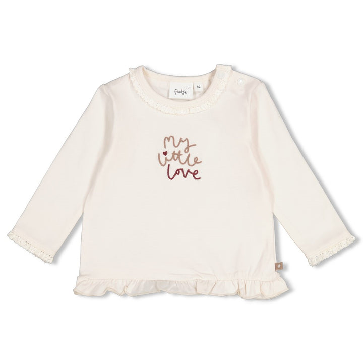 Feetje Baby-Mädchen Langarmshirt 51602851 – natur