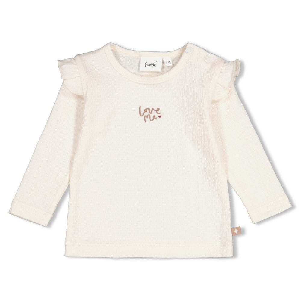 Feetje Baby-Mädchen Langarmshirt 51602852 – natur