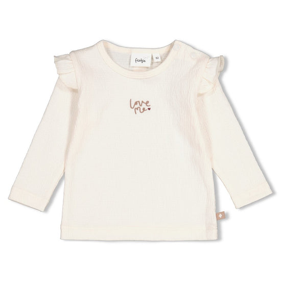 Feetje Baby-Mädchen Langarmshirt 51602852 – natur