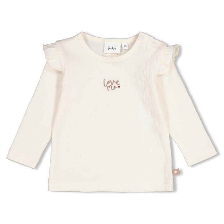 Feetje Baby-Mädchen Langarmshirt 51602852 – natur