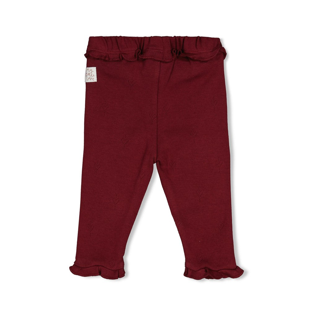 Feetje Baby-Mädchen Leggings 52202612 – bordeaux
